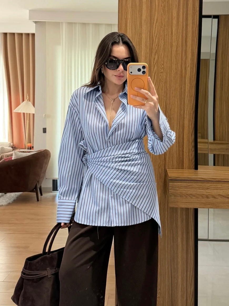 Wrapped Waist Shirt