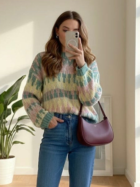 Pastel Dream Knit Sweate