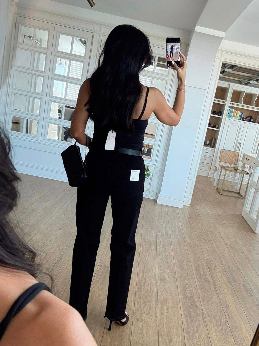 High Waist Straight Jeans