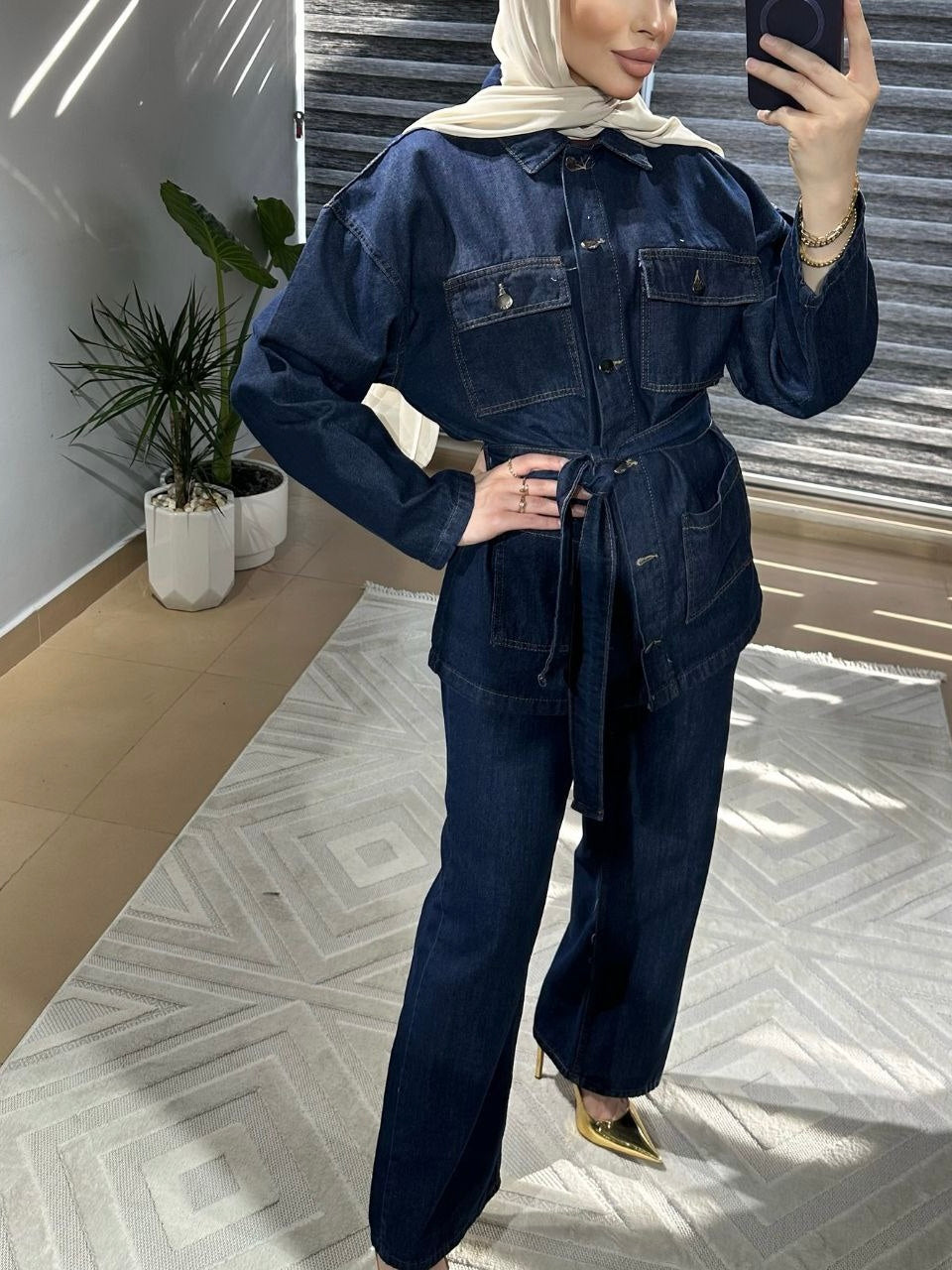 Modern Fit Denim Set