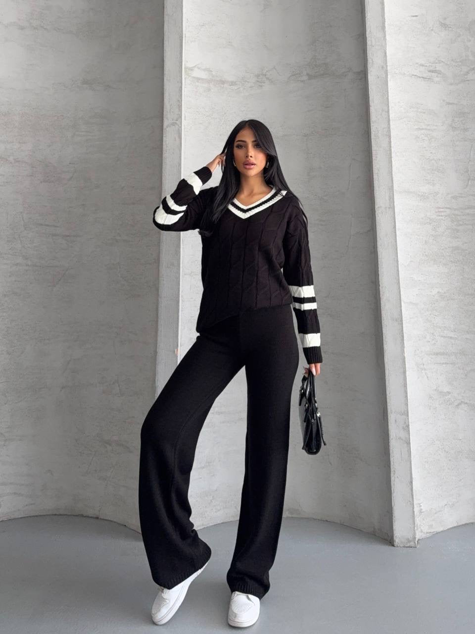 Black Wool Set