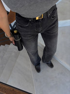 High Waist Zara Straight Jeans