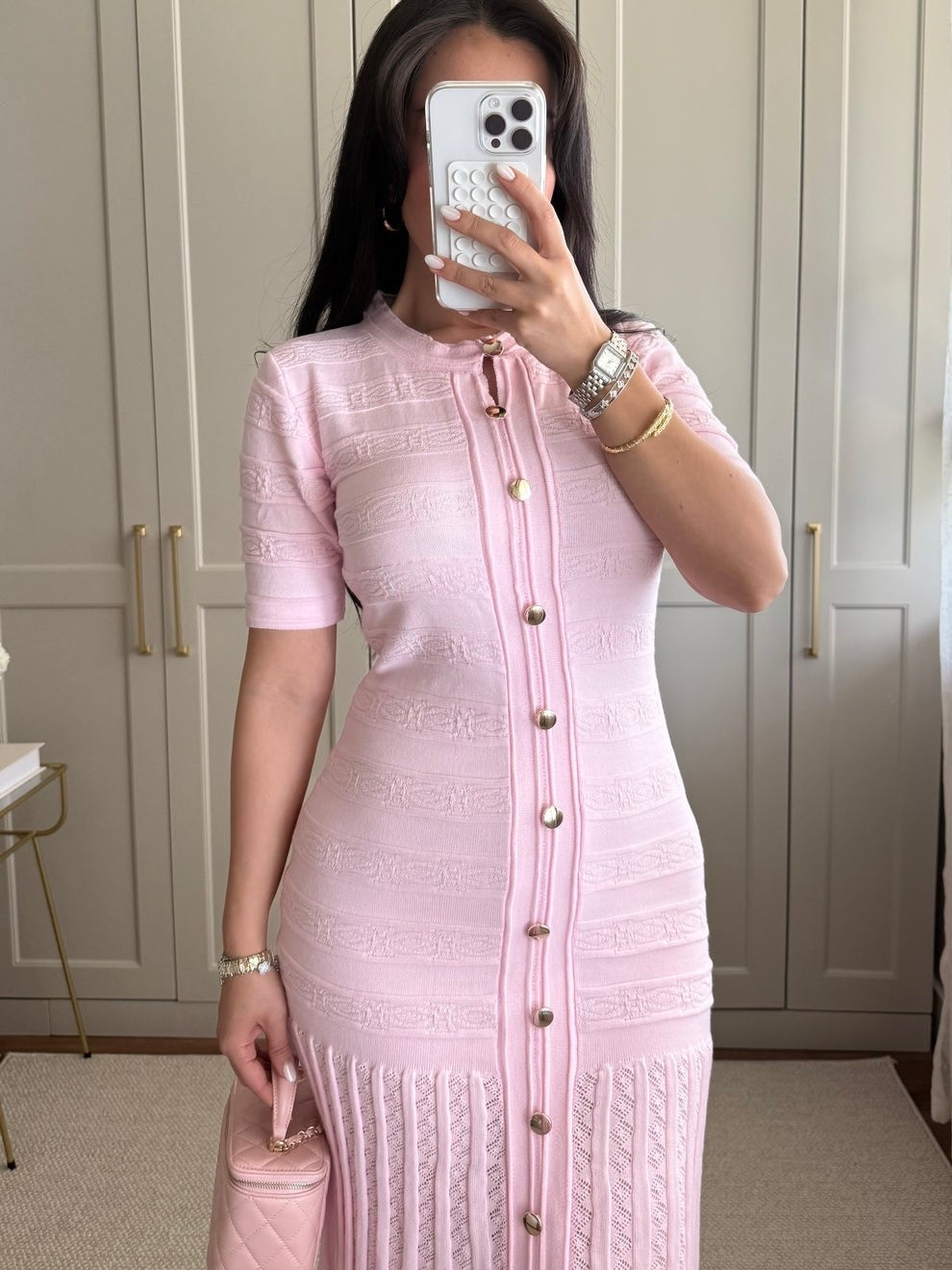 Sandro Pink Dress