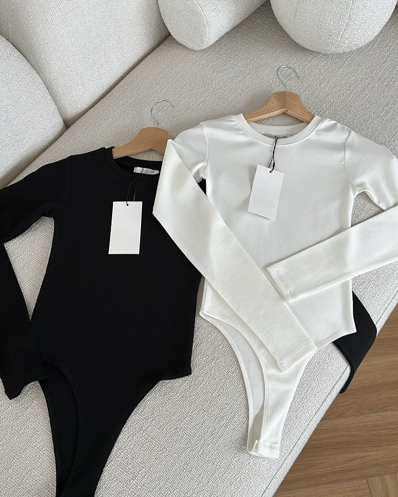 Classic White Fit Bodysuit