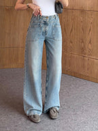 High Waist Zara Straight Jeans