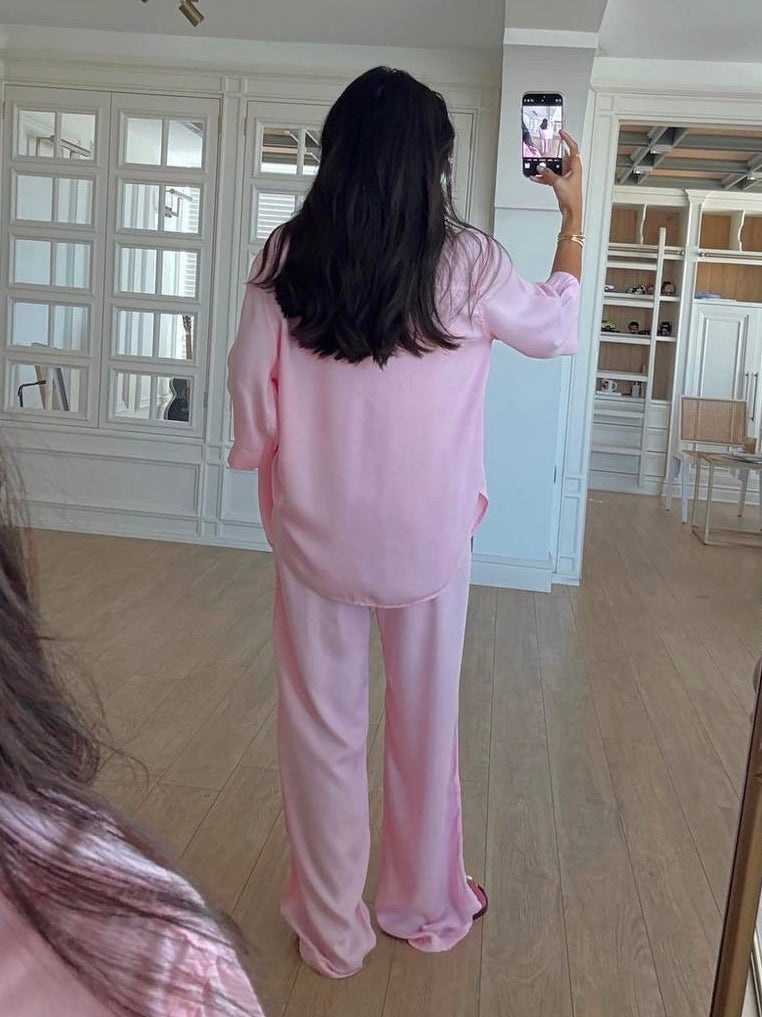 Pink Two-Piece Set