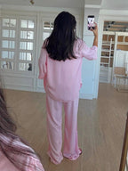 Pink Two-Piece Set