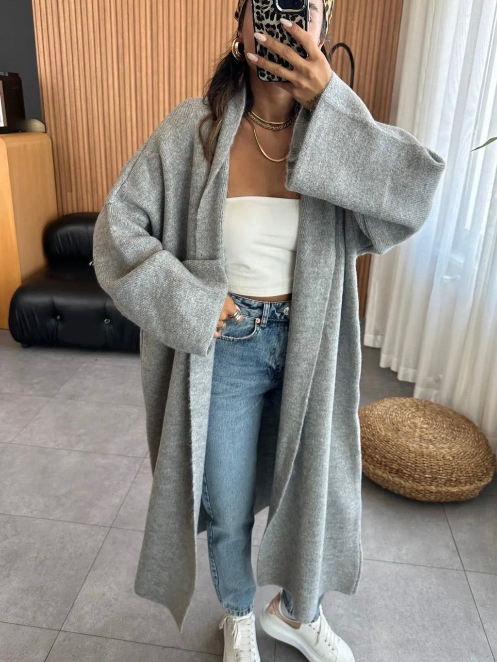 Light Gray Cardigan