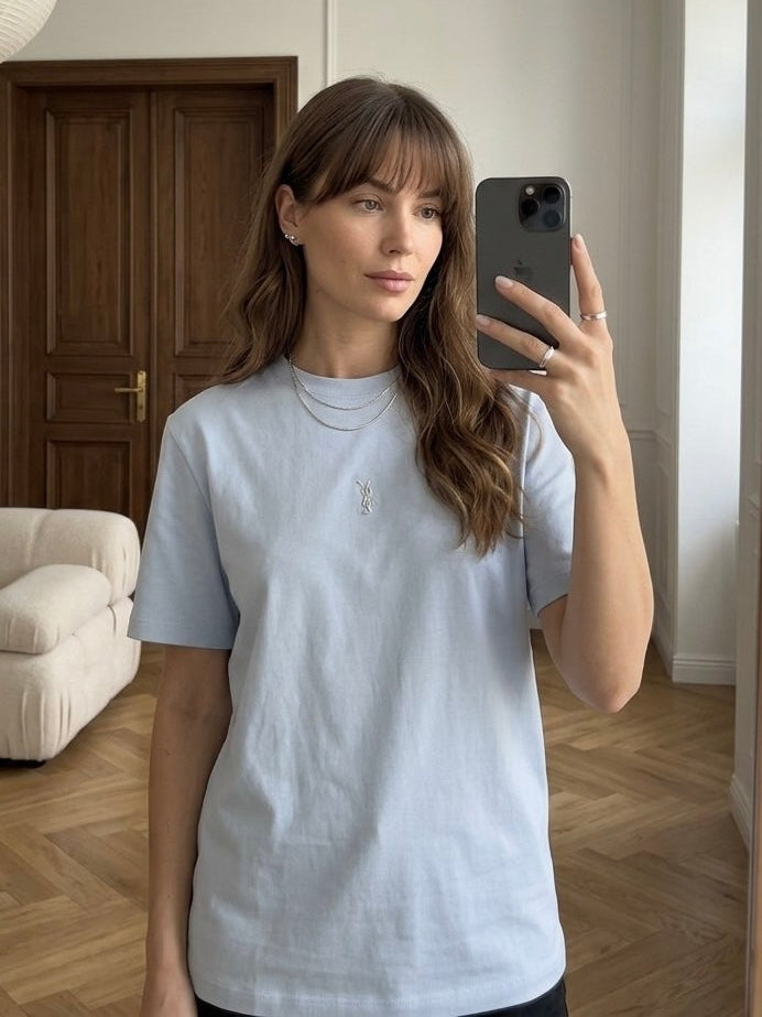 Saint Laurent Minimal Logo T-Shirt