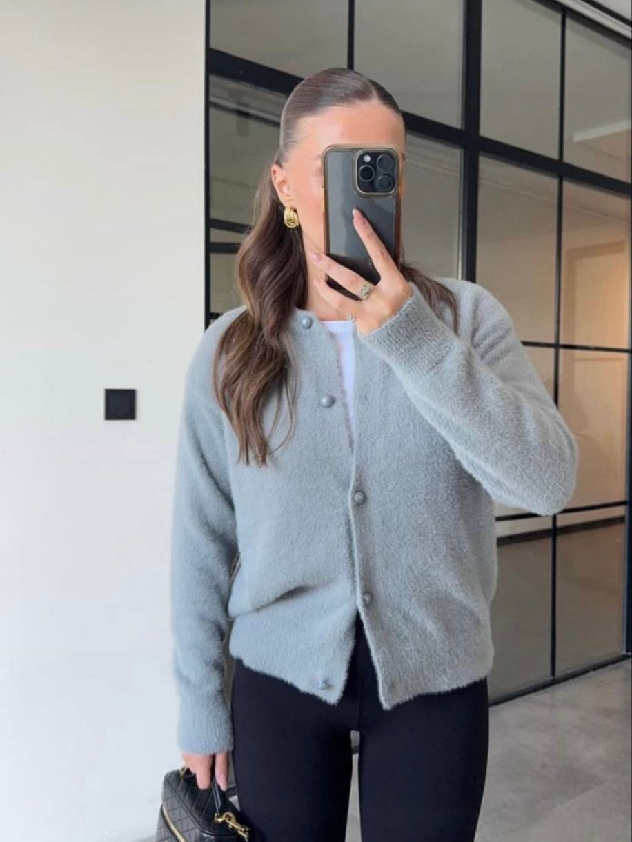 Gray sweater