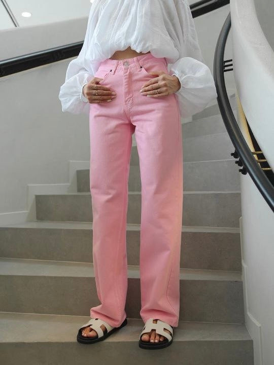 Pink Zara Jeans