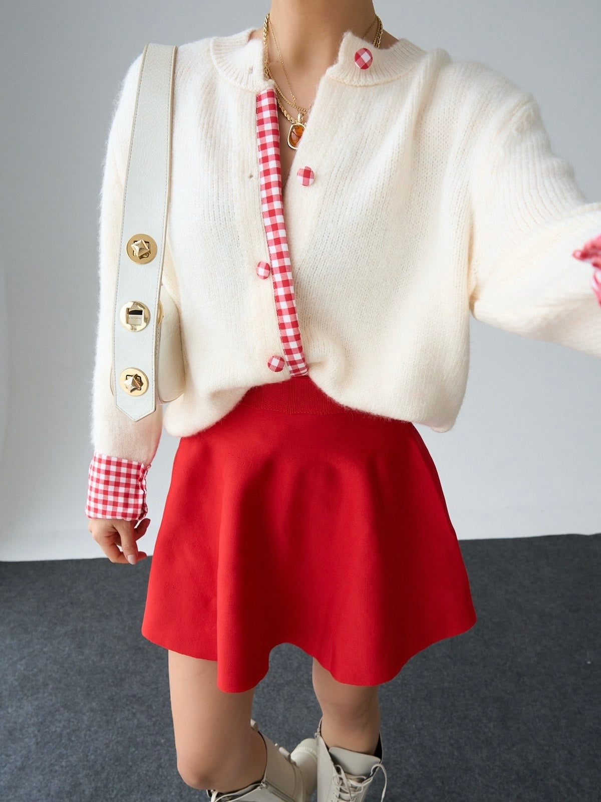 Cream Chic Knit Cardigan