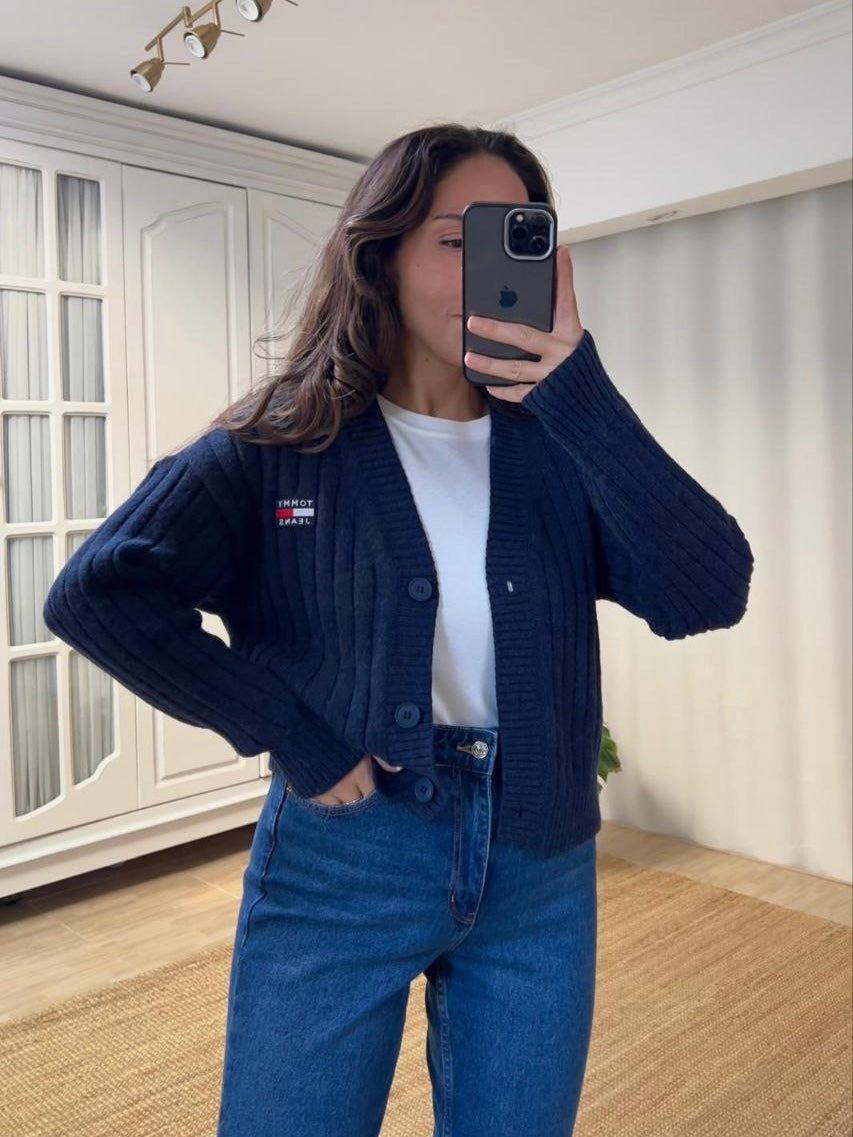 Tommy Jeans Cable Knit Cardigan