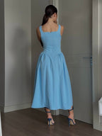 Sky Blue Elegance Dress