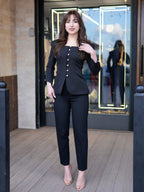 Royal Button Blazer