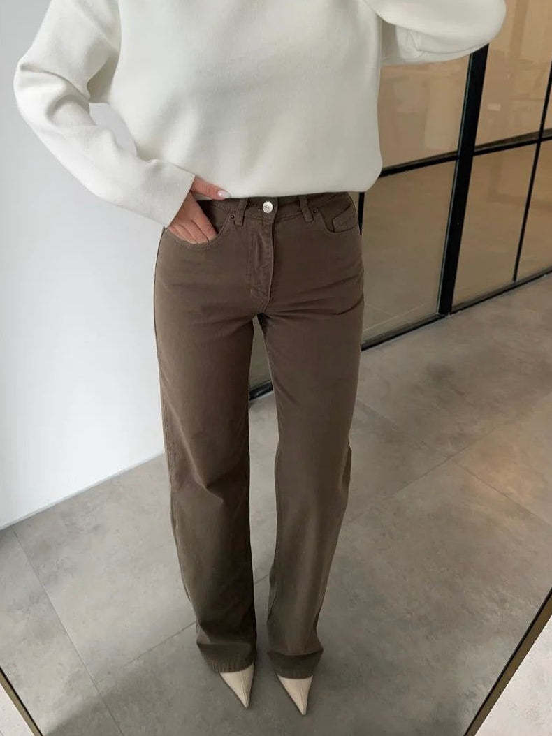Green Zara Jeans