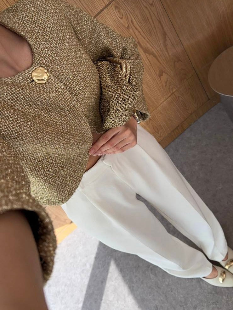 White Zara Pants
