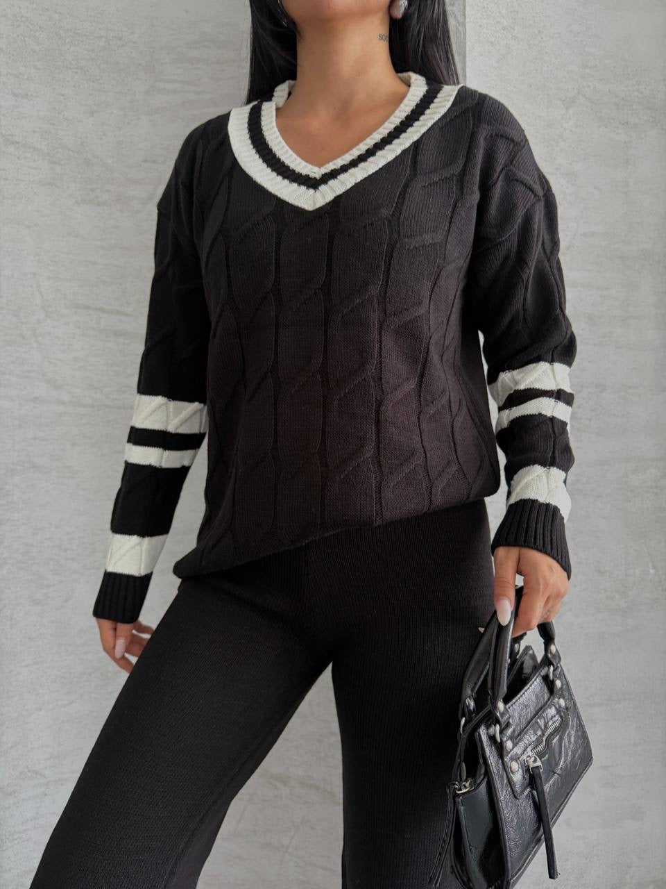 Black Wool Set