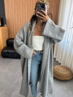 Long Cozy Knit Cardigan