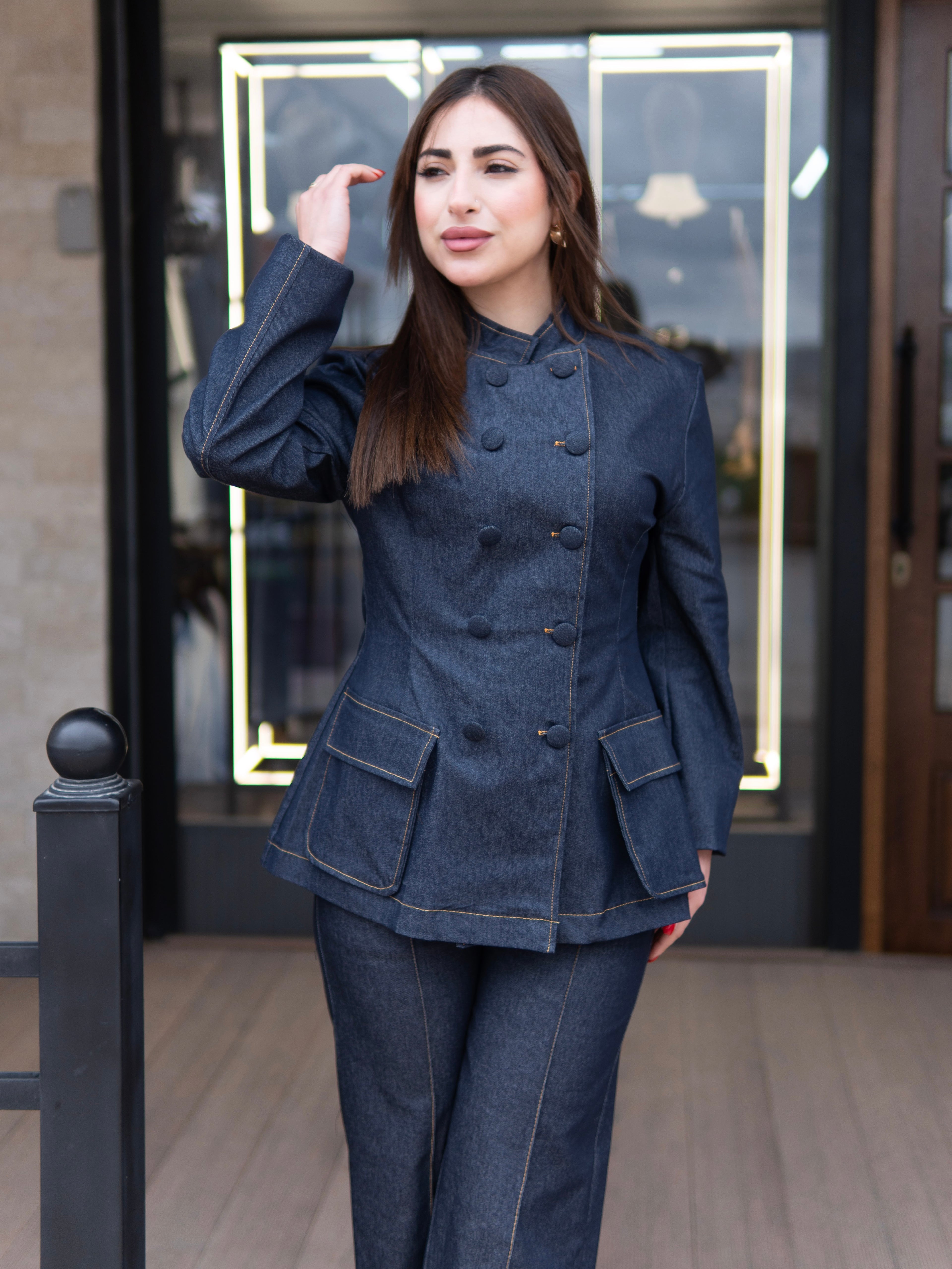 Denim Elegance Set