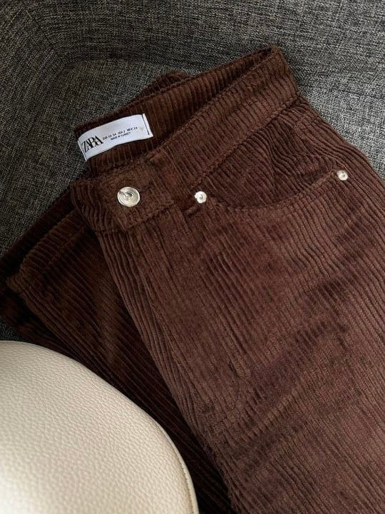 Brown Corduroy Pants