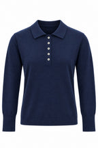 Massimo Dutti Navy Blouse
