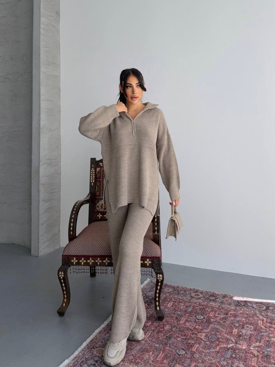 Brown Wool Set