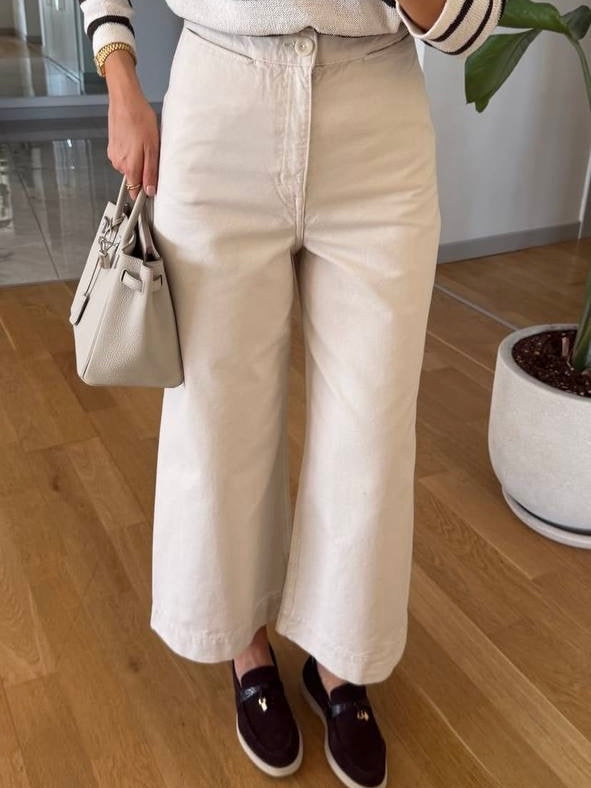 Elegant Wide Leg Jeans
