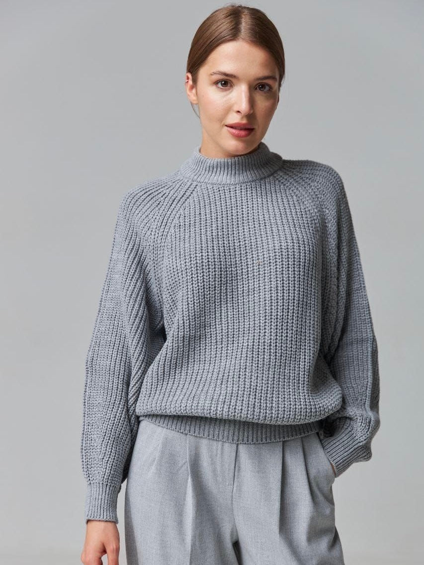 Gray Wool Sweater