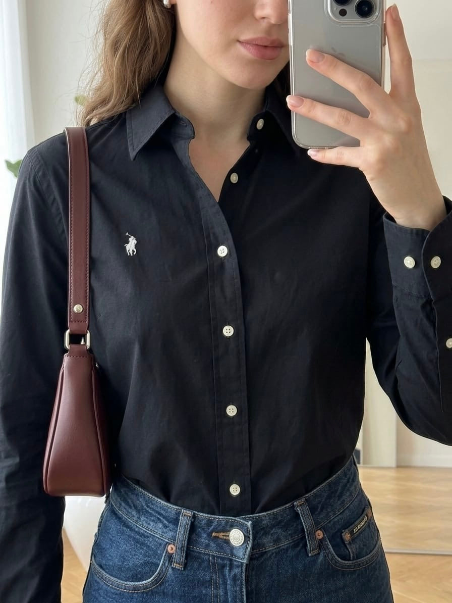 Black U.S. Polo Shirt
