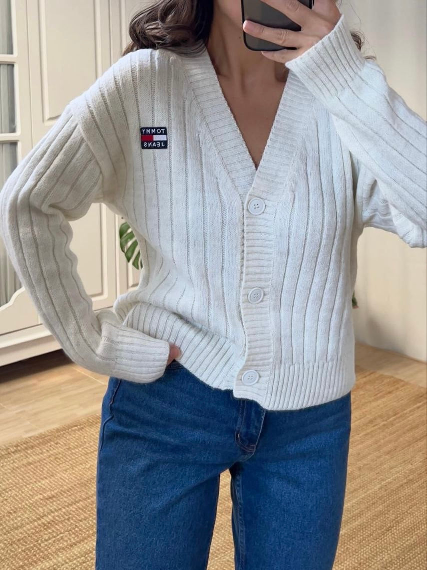 Tommy Jeans Cable Knit Cardigan