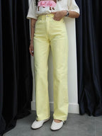ZARA Yellow Jeans