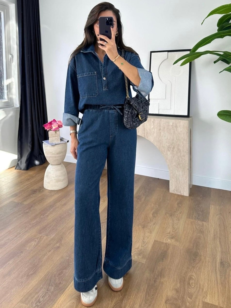 Denim Elegance Set