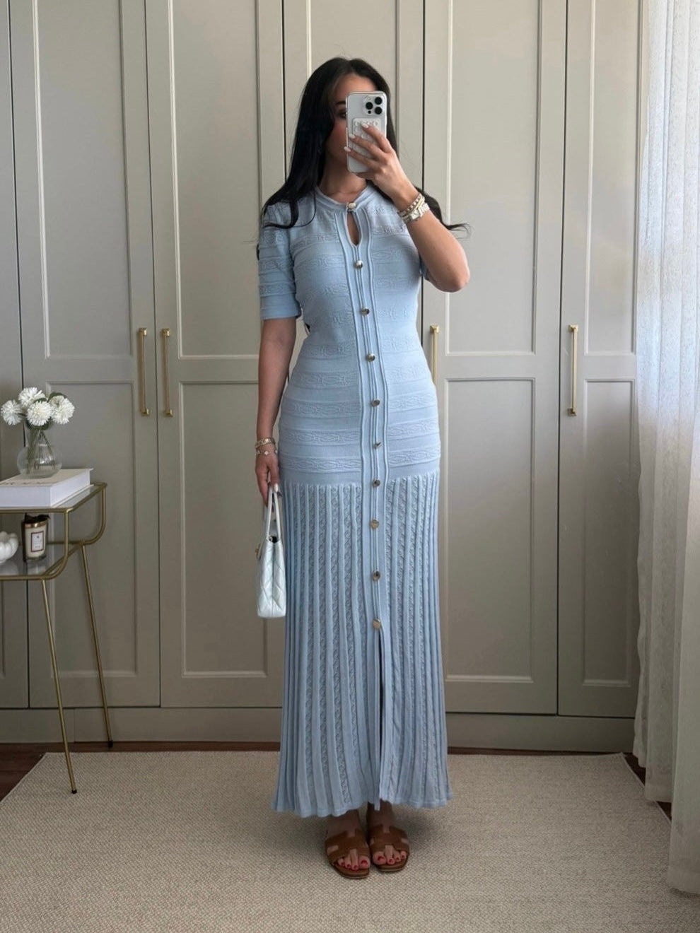 Sandro Blue Dress