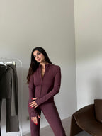 Burgundy Oysho Set