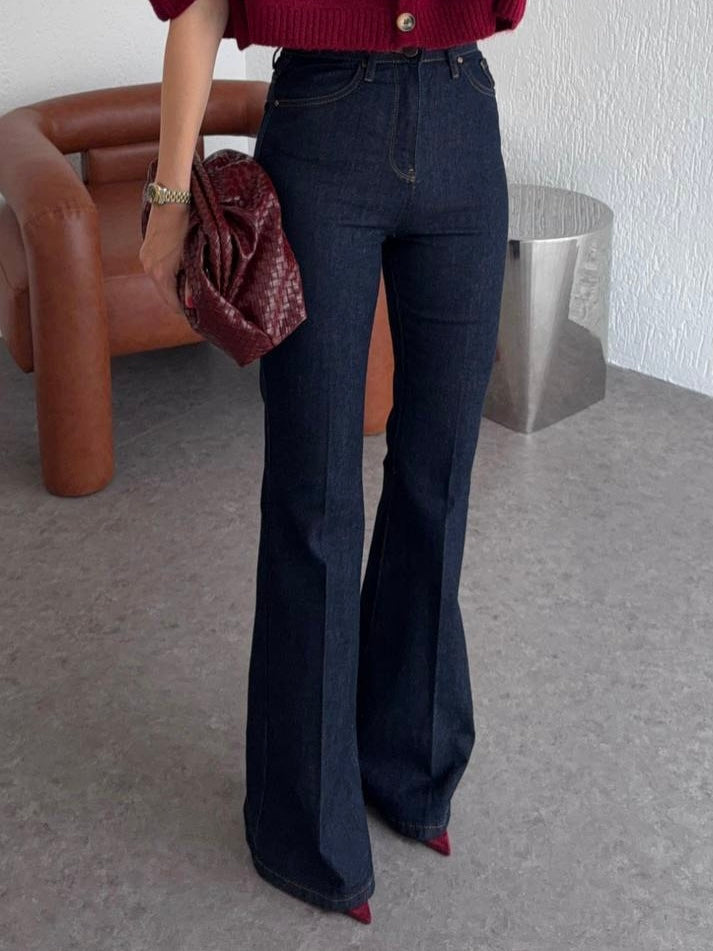 High Waist Flare Jeans