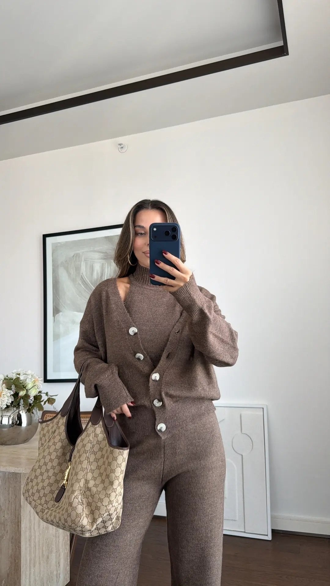 Brown 3 Piece Set