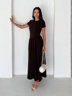 Dark Chocolate Maxi Dress