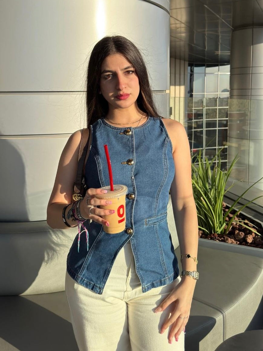 Denim Vest JEANS