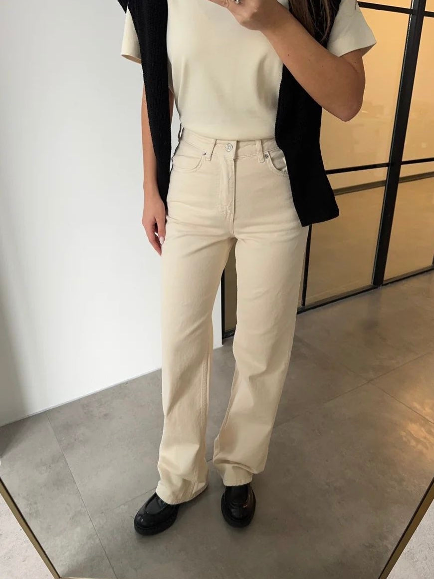 Beige Zara Jeans