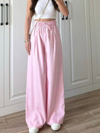Soft Pink Wide Pants