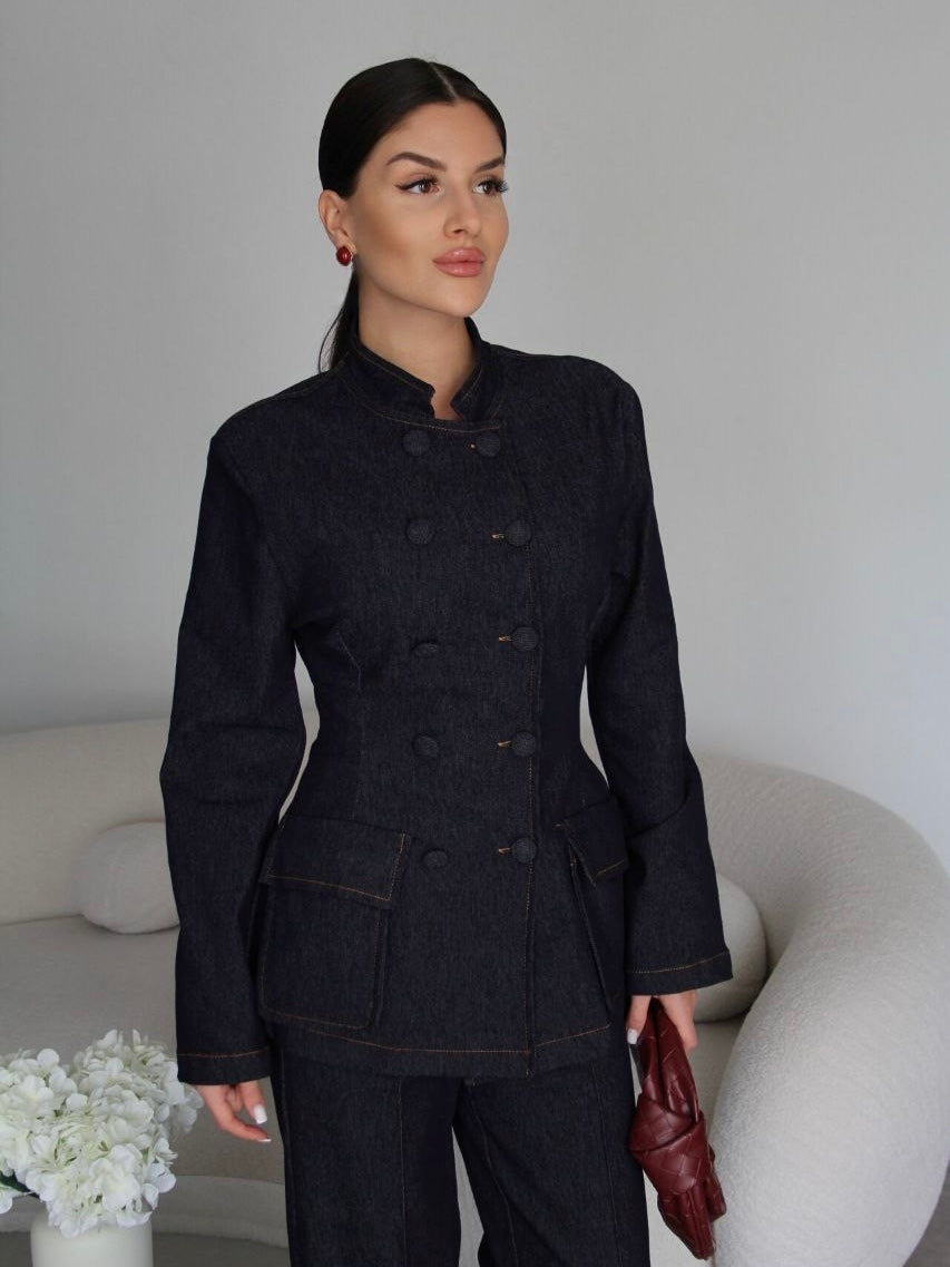 Classic Denim Suit Set