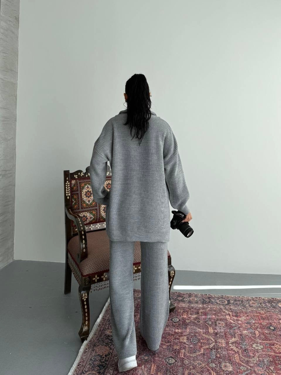 Gray Wool Set