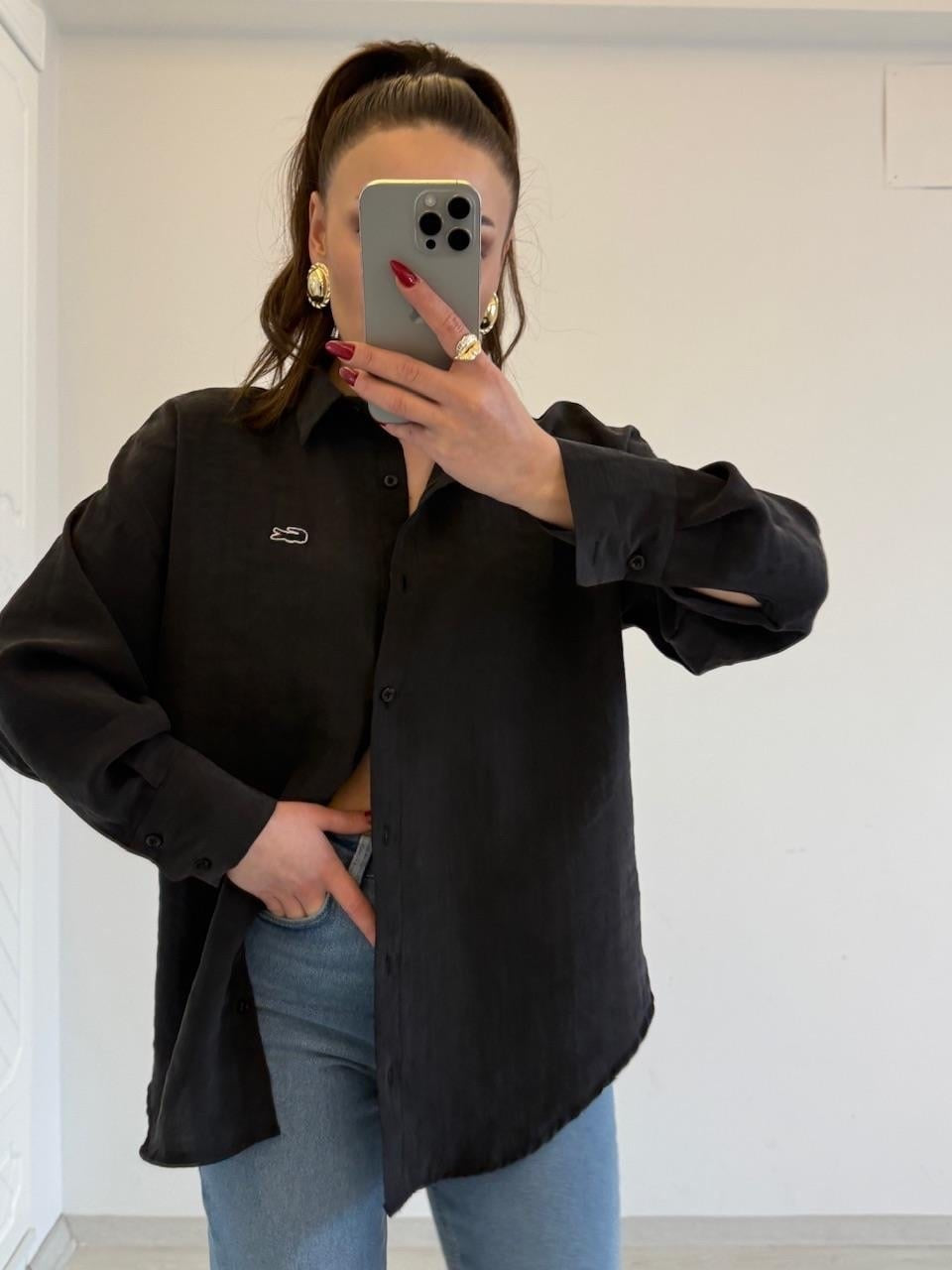 Lacoste Black Classic Shirt