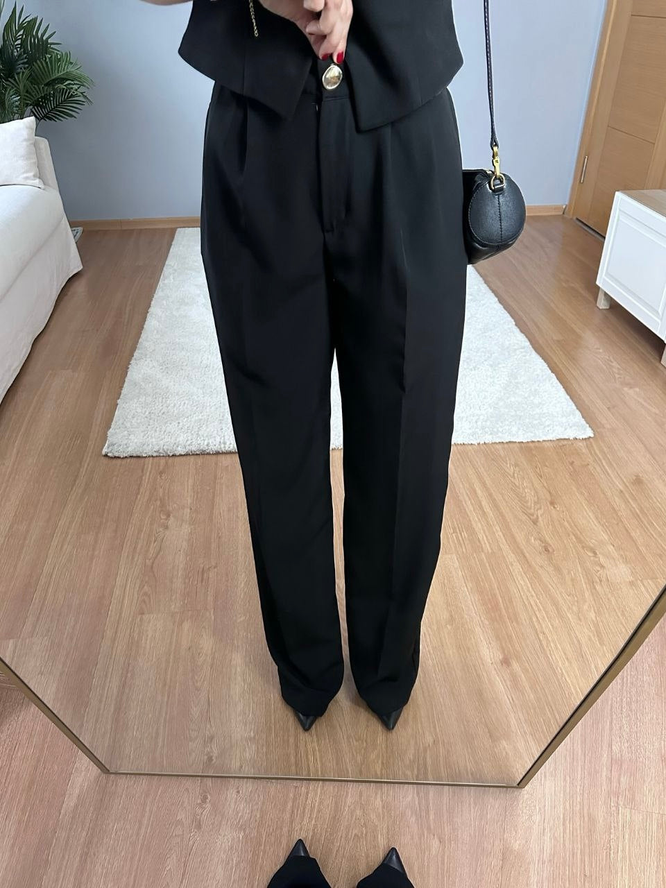Black Elegance Two-Piece Set