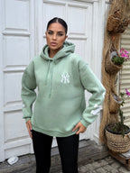 Pastel Green NY Hoodie