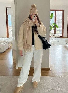 Beige Scarf