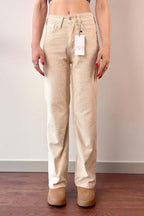 Off-White Corduroy Jeans