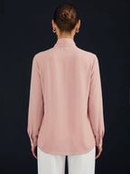 Elegant Bow Tie Blouse