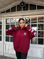 Burgundy NY Hoodie